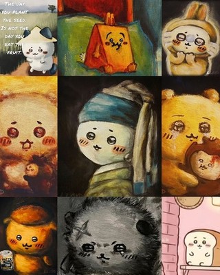 Chiikawa Art Prints Laloyd Set 2 (buy 2 get 1 Random Free)