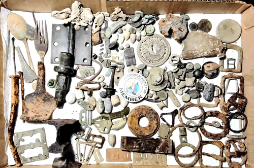 100 + Civil War Relics dug in Central Virginia $42.00+ $21.00 shipping