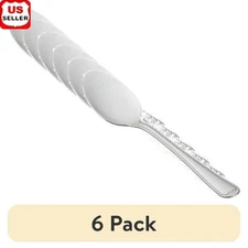 6 Pack Lace Design Stainless Steel Teaspoons Durable Kitchen Utensils Gift Set