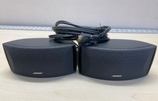 Pair of Bose AV3-2-1 Speakers w Cables for Cinemate Home Theater System Tested