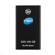 Mini Ssd 240GB 5Gbps Portable External Usb 3.1 Usb-C Wired Small Smartphone