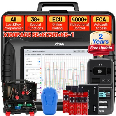 XTOOL X100PAD3 SE KC501 KS-1 IMMO Programmer Diagnostic Scanner All Key Lost Set
