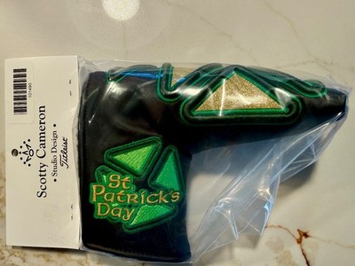 Scotty Cameron 2017 ST. PATRICK'S DAY MODERN CLOVER Headcover! NEW IN BAG!