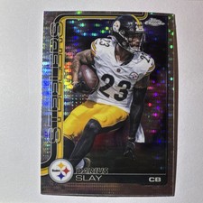 Topps Chrome 2025 Darius Slay Refractor Parallel #259 Pitts Steelers Football 