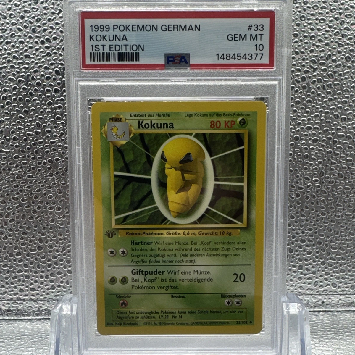 Pokémon TCG Grade 10 German Individual Collectible Card Games for