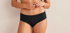 Boden Classic Bikini Shorts Bottoms Swim Women Black 16 18 NEW. 383