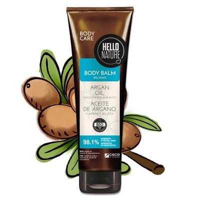 Körperbalsam Body Balm Körper Balsam Feuchtigkeitspflege mit Arganöl Bio Vegan