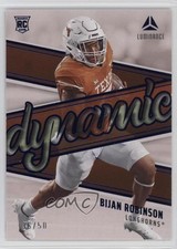 2023 Panini Luminance Dynamic Rookies Blue 36/50 Bijan Robinson #DR-7 0qw3