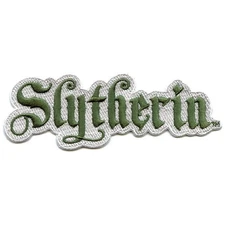Harry Potter Slytherin Embroidered Iron-on Patch