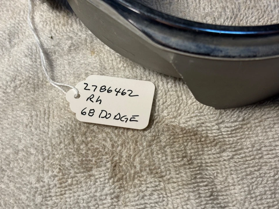 1968 Dodge Polara Monaco 500 MoPar 2786462 Headlamp BEZEL Right USED - Image 2 of 4