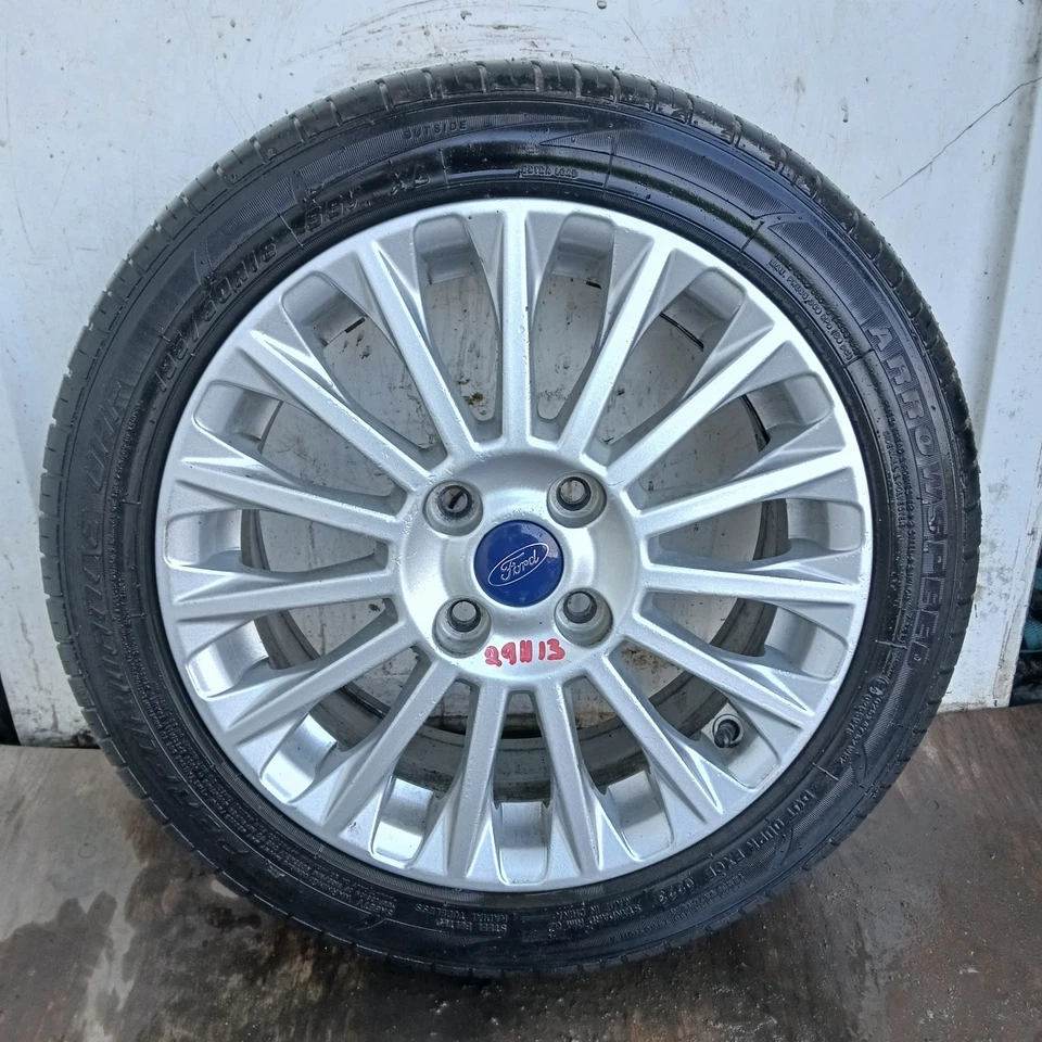 FORD FIESTA ALLOY WHEEL 16" COMPLETE WITH TYRE X1 SINGLE MK7.5 TITANIUM  - Image 2 of 4