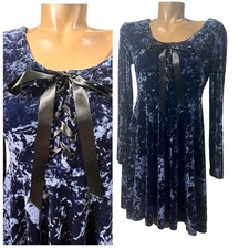 VTG Y2K A.B.S. Midnight Blue Crushed Velvet W...