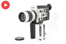     NEAR MINT w/ Strap Canon Auto Zoom 1014 Electronic Super 8 8mm Movie JAPAN