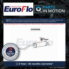 Exhaust Back / Rear Box fits SEAT IBIZA 6J1, 6J5 1.4 08 to 15 EuroFlo Quality