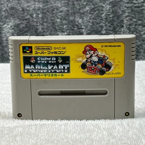 Super Mario Kart Nintendo Super Famicom Japanese Game SHVC-MK