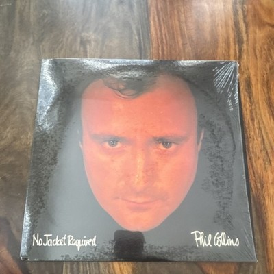 Phil Collins No Jacket Required Vinyl LP Rock Pop Atlantic 12'' Black Sleeve