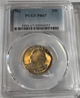 1962 Washington Silver Quarter PCGS Proof PR67  LOOK at the mirrored surface!