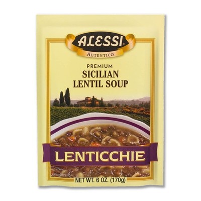 Autentico Premium Soups, Traditional Flavors, Sicilian Lentil (Sicilian Lenti...