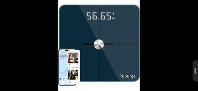 Digital Bathroom Scales with BMI, Body Fat and 25 Body Composition by Multi-Freq
