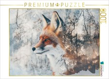 CALVENDO Puzzle Fuchs 1000 Teile Lege-Gr e 64 48 cm Foto-Puzzle f r gl ckli