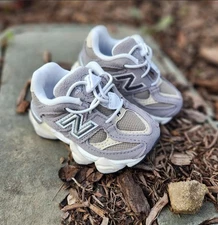 New Balance 9060 Toddlers' Shoes Grey Stone iv9060BA