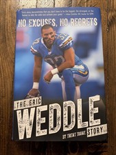 SIGNED! Eric Weddle Story: No Excuses, No Regrets 1st HCDJ Super Bowl Champ