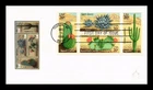 DR JIM STAMPS US COVER DESERT PLANTS FIRST DAY ISSUE SETENANT ANDREWS CACHET