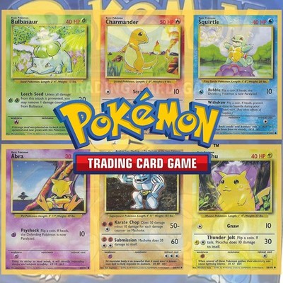 1999 unlimited pokemon cards Complete Your Set - Pokemon Base Set Unlimited Cards WOTC 1999 - Pick