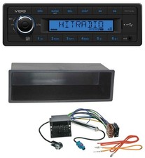 VDO AUX 1DIN MP3 USB Autoradio für VW Polo, Lupo, Fox, Passat, T5