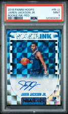 2018-19 Jaren Jackson JR Rookie Ink Checkerboard RED /25 RC PSA 9 POP 2 POH 0