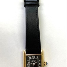 E130 Cartier Must Tank Ca4175 Sm Watch Manual Winding 9