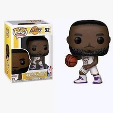 Funko Pop! Figura Vinilo 52 Pop Baloncesto - Lakers - Lebron James (Uniforme Blanco)