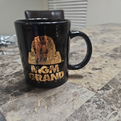 Vintage 1993 MGM Grand Hotel Inc Las Vegas Coffee Mug Cup Casino Nevada Lion 