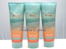 BATH & BODY WORKS MIDSUMMER DREAM BODY CREAM 8 OZ (LOT OF 3 PCS)
