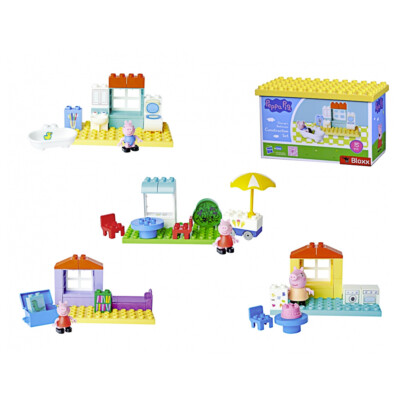 BIG Bloxx,Bloxx Peppa Pig Einstiegs-Bausteine, 4fach sortiert