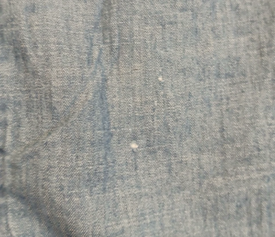 William Rast Shirt Mens Large Blue Dress Casual Business Button Down Work Pocket - Imagem 4 de 4