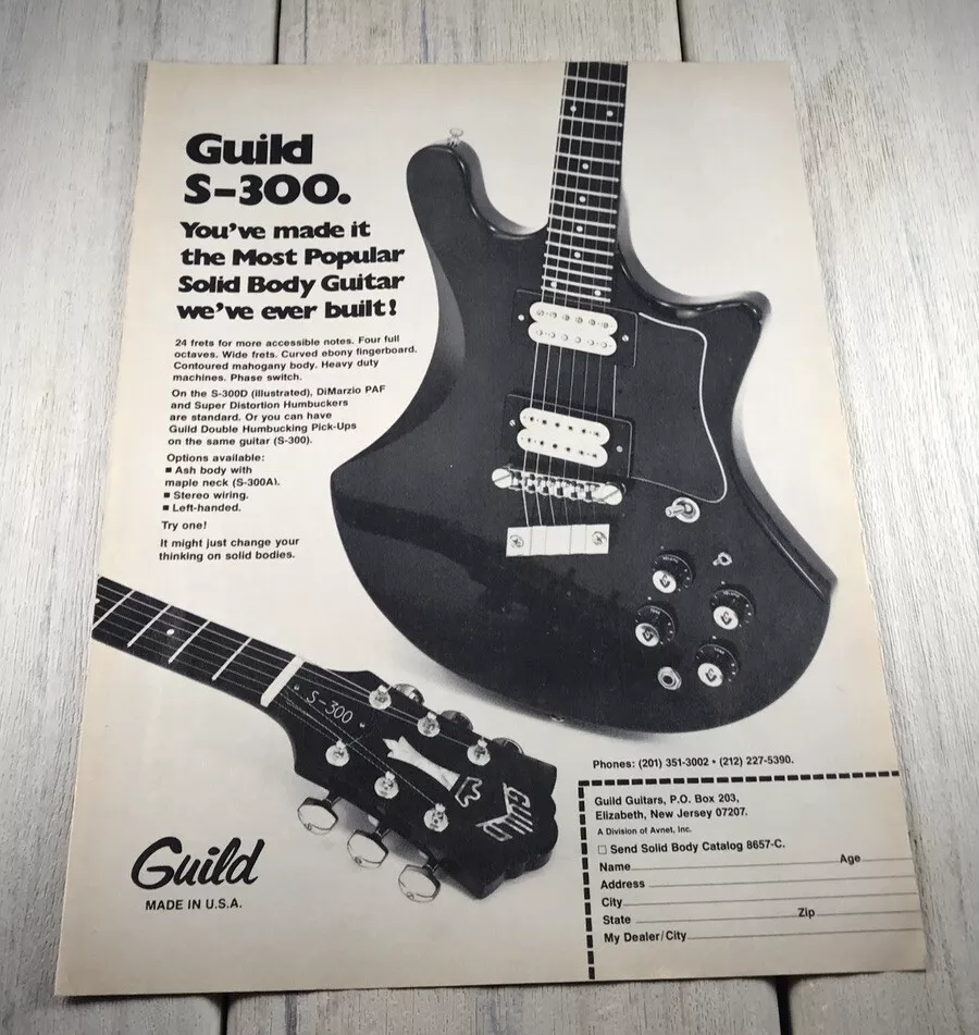 Guild solid body on sale guitars