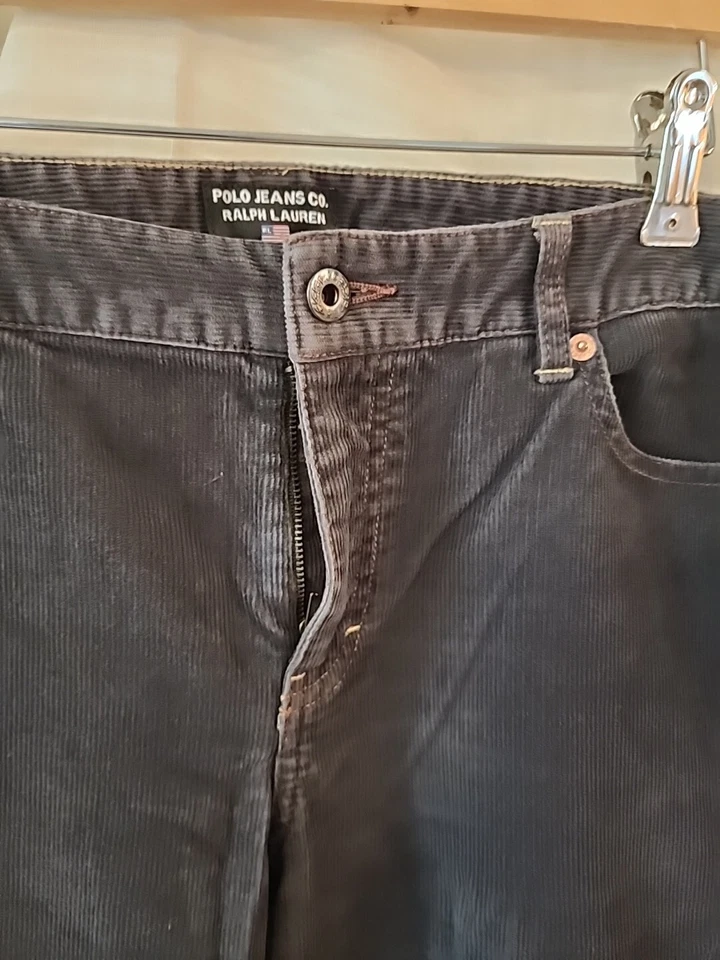 Polo Ralph Lauren牛仔裤,尺寸 10x32直筒5口袋户外灯芯绒 — 第 4/4 张图片