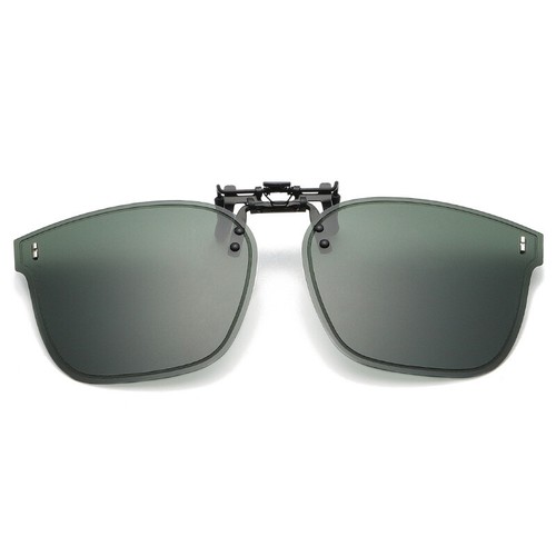 Polarized Clip-on Flip Up Metal Clip Stylish Sunglasses for Prescription Glasses - Picture 19 of 27