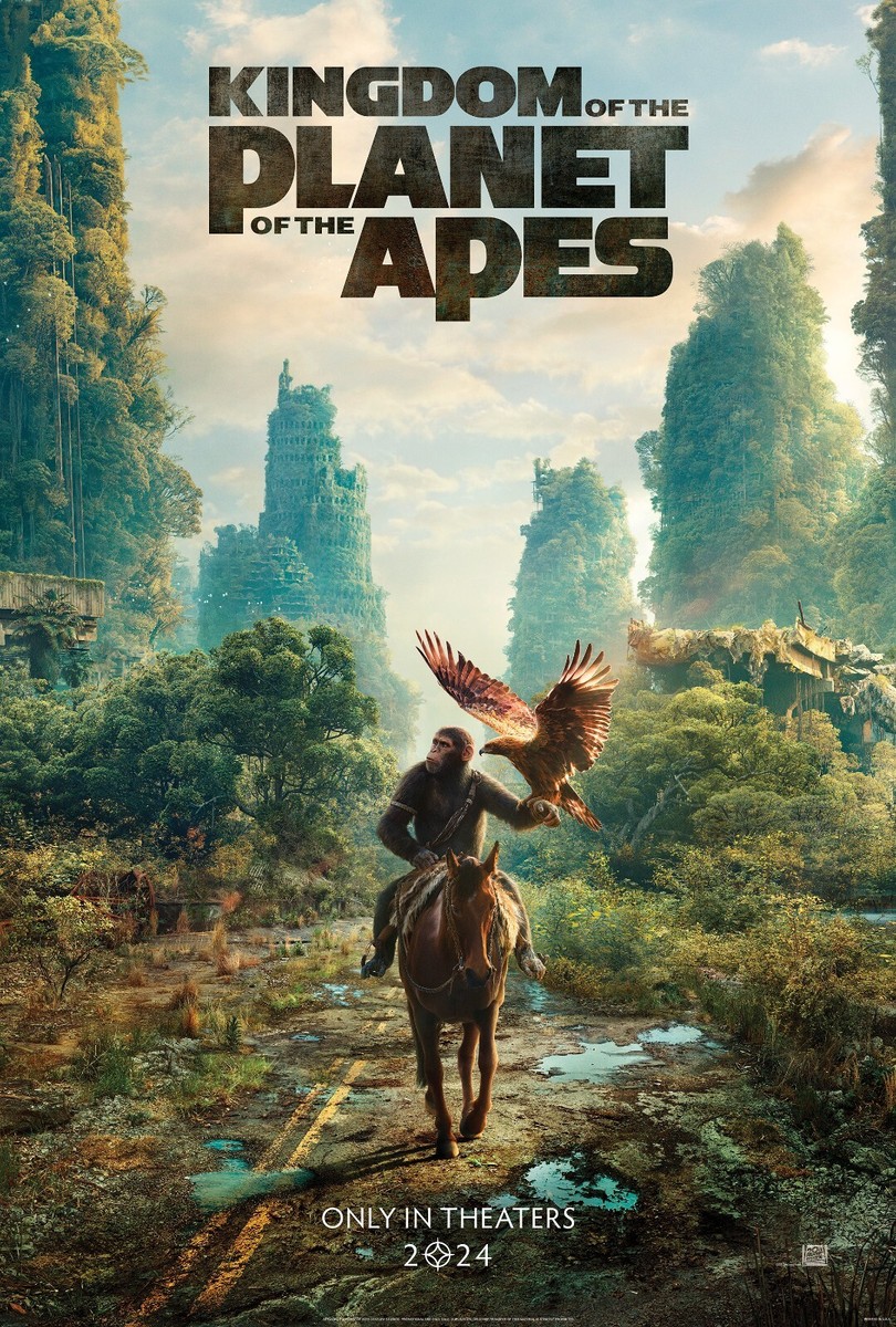 猿の惑星planet of the apes movie poster Kingdom of the Planet of the Apes Movie Poster (2024