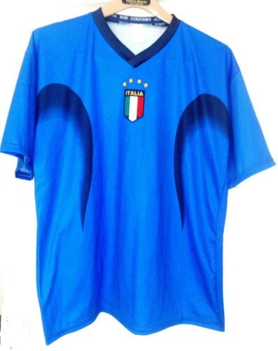 Italy Soccer T-Shirt, Quality Imaging, 100% Breathable Polyester, Made in Italy - Picture 1 of 3