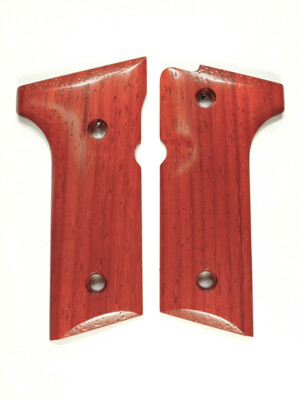 Finished Padauk Beretta 92x, Vertec, M9A3 Grips X