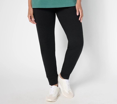 Denim & Co. Active Regular Heavenly Jersey Ankle Jogger - Size Small a677926