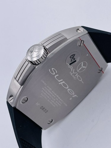Avio Milano Watch Steel Made In Italy 6495Y/348 44Mm Discounted New - Picture 6 of 8