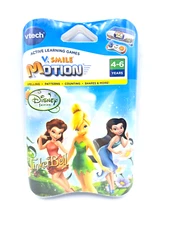 Vtech V.smile VMotion Learning System Tinkerbell Disney Fairies Game - NEW