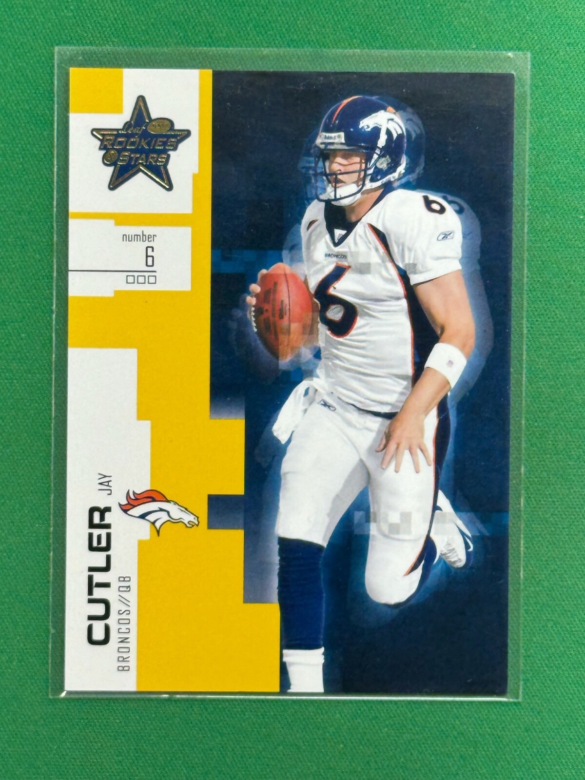 2007 Leaf Rookies & Stars Football Jay Cutler #90 Gold Retail /349
