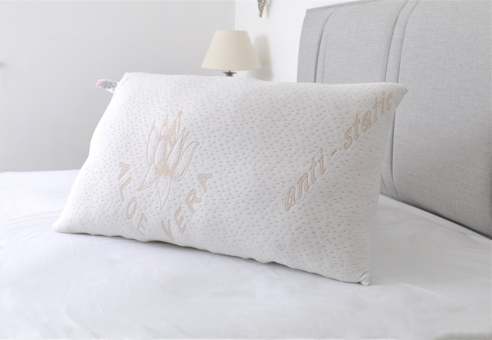 Luxury Aloe Vera Anti Static Hypoallergenic Bamboo Pillow eBay