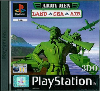 army men land sea air