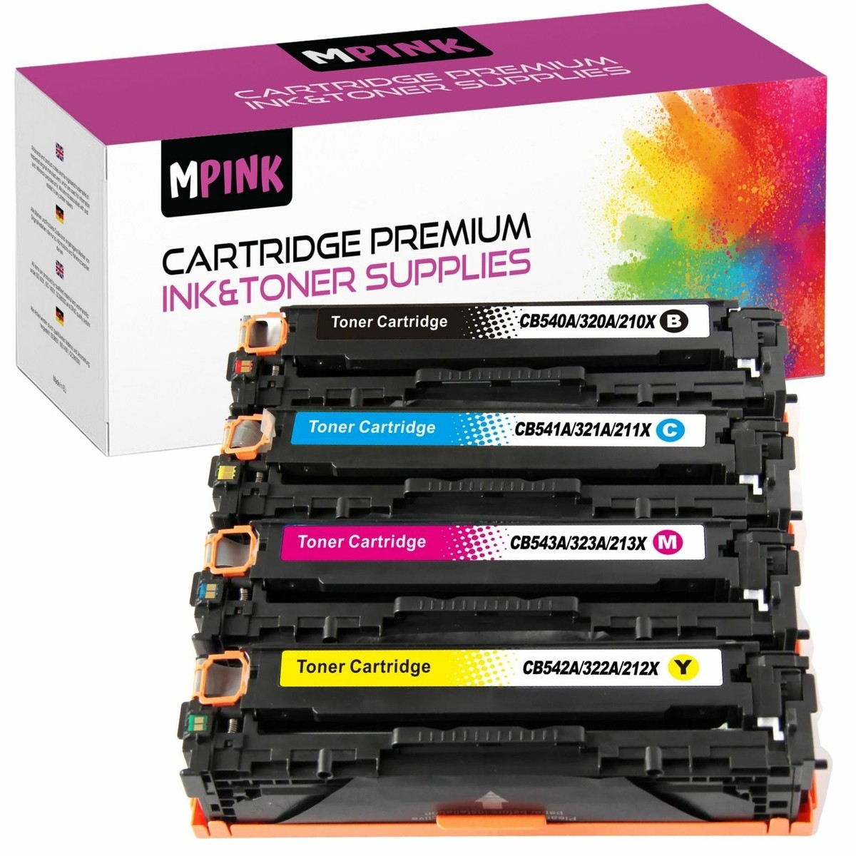 8x MWT ECO Toner XXL Per HP Color LaserJet Pro M-254-nw 4059843084704 - Foto 9