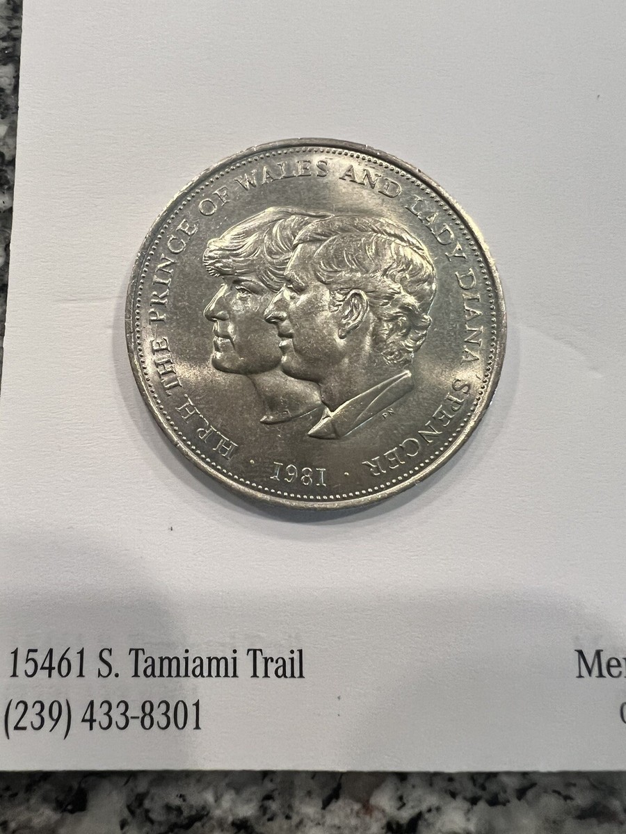 1981 HRH The Prince Of Wales And Lady Diana Spencer Commemorative